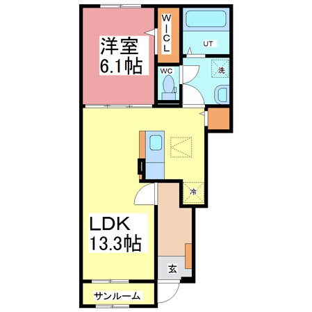 兆　Ⅱの物件間取画像